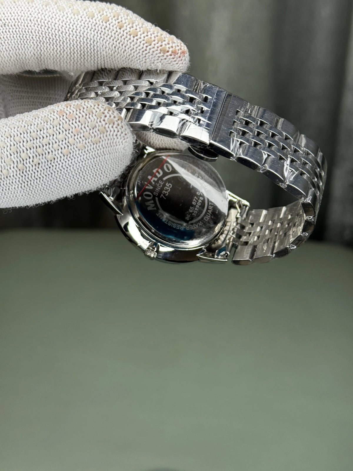 Movado Museum Classic Blue Diamond Premium Watch