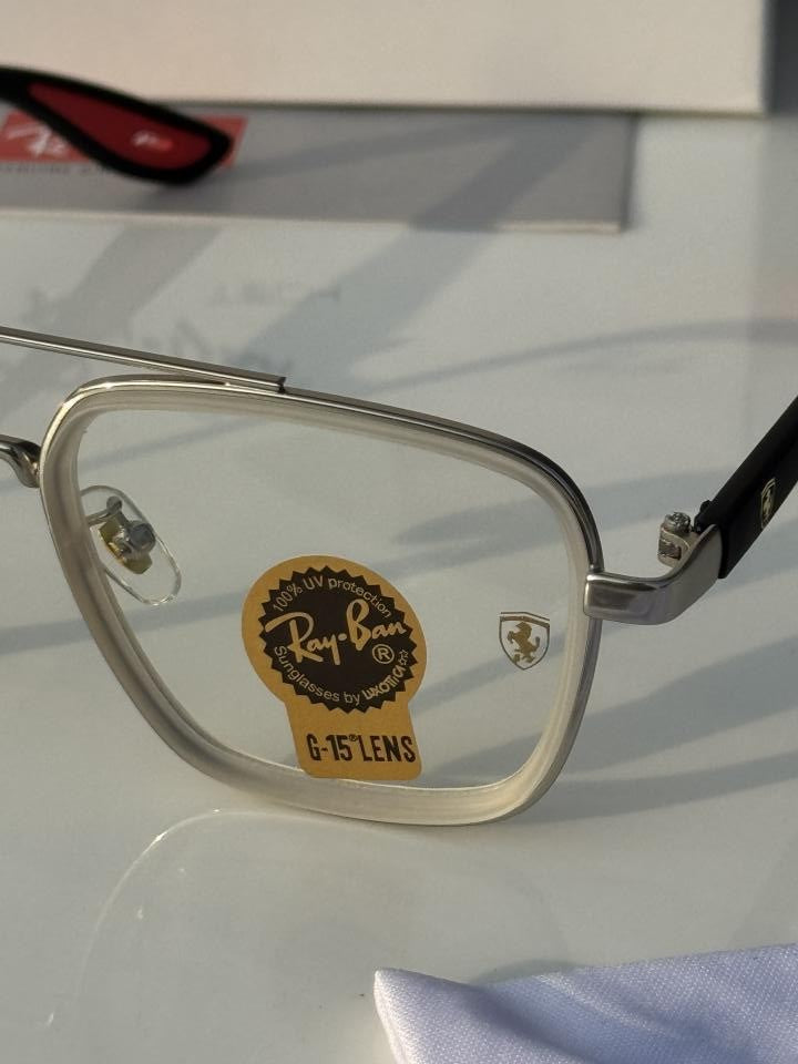 Raybann 06 white black plano