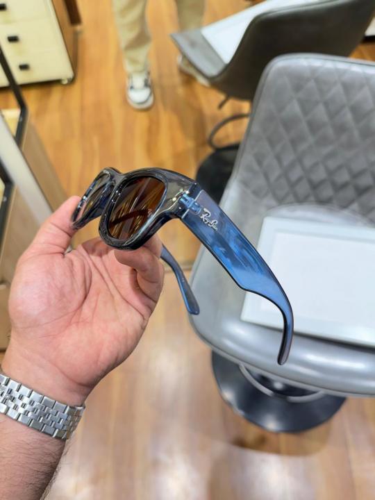 raybann 4940 puffer blue brown
