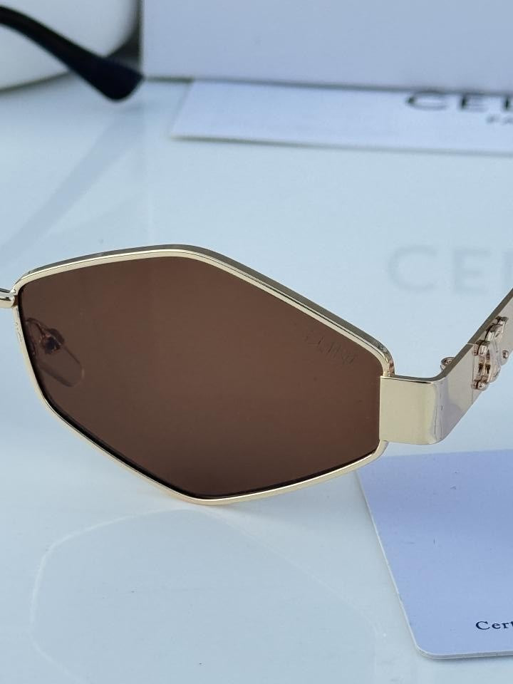 Celine 25056 gold brown