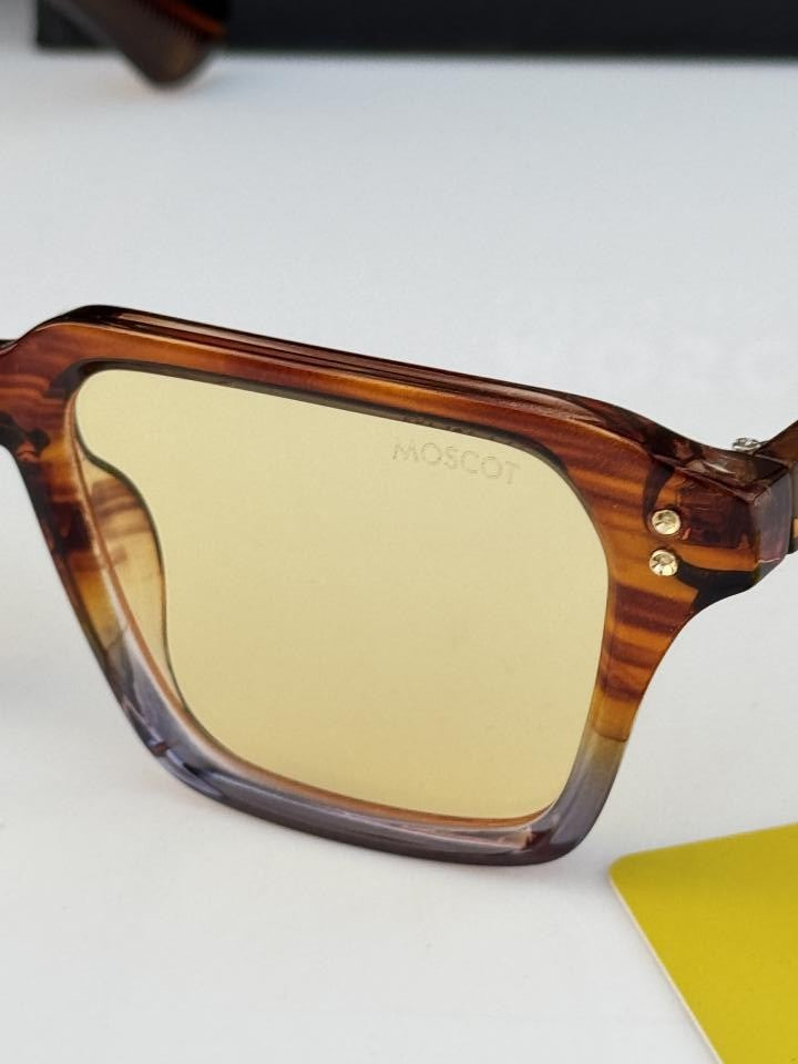 Moscot 580 wooden yellow