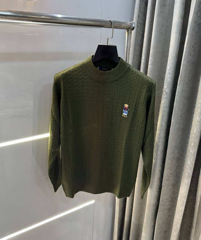 Ralp h Lauren Olive Teddy Edition Premium Pull Over