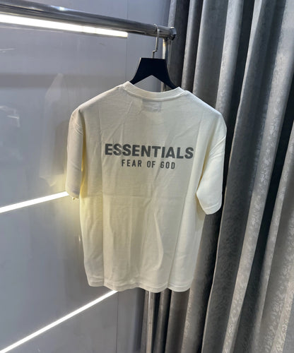 Essential Cream Imported Oversized T-Shirt