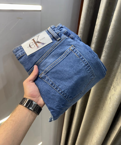 Calvi n Klein Mid Blue Imported Hyperflex Denim