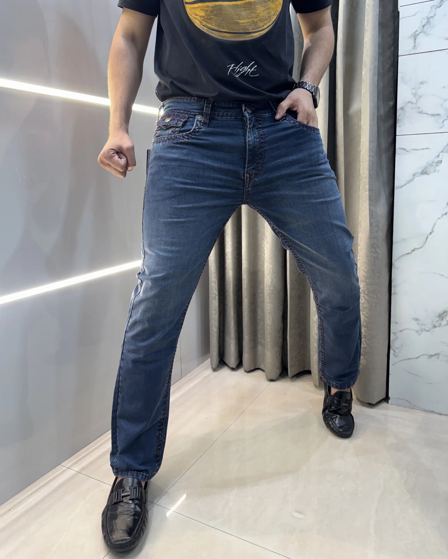 True Religion Blue Premium Boot Cut Denim
