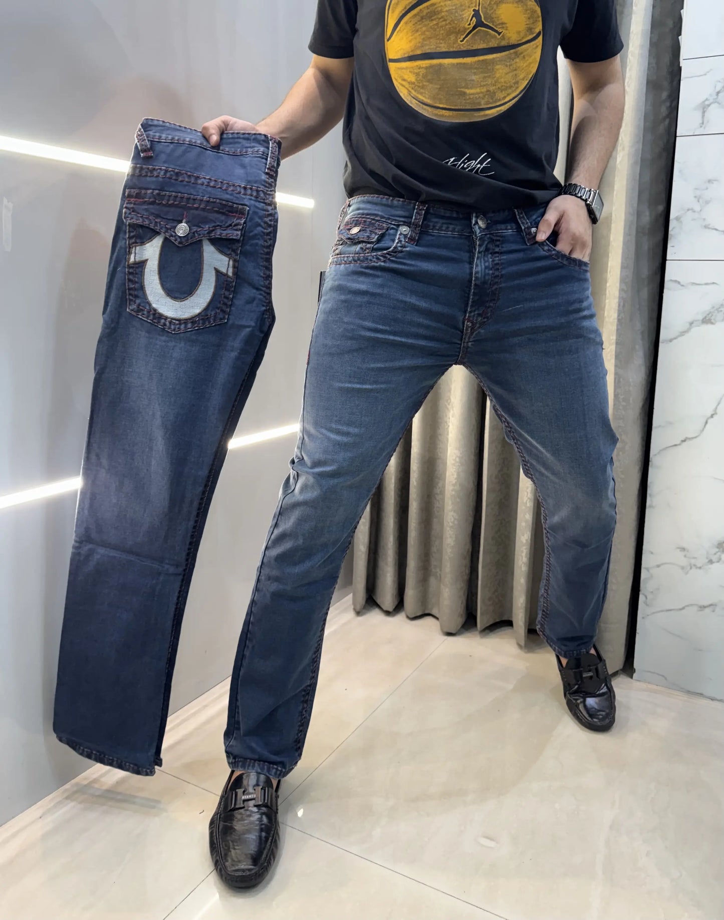 True Religion Blue Premium Boot Cut Denim