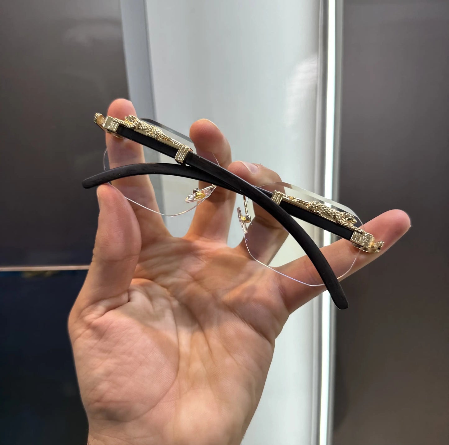 Cartier Black Premium Glasses 005