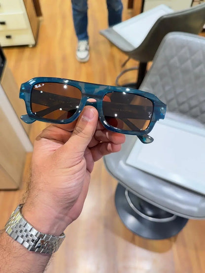 Rayban 4454  blue brown