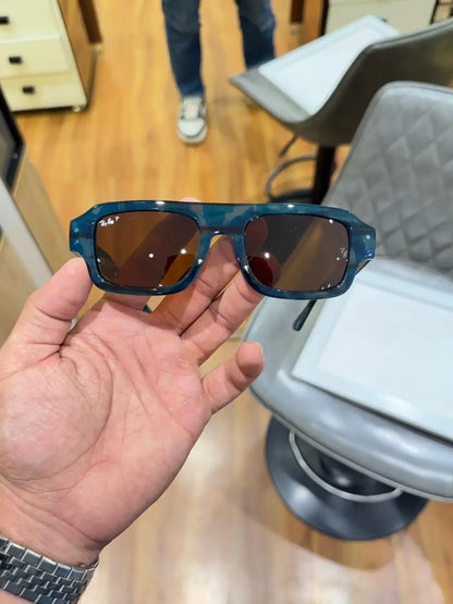 Rayban 4454  blue brown