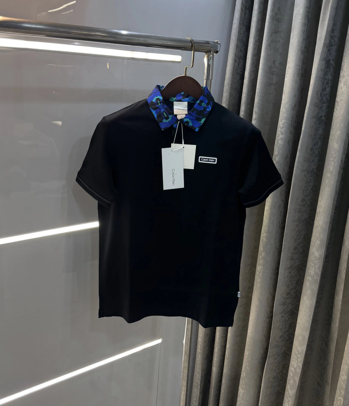 Calvin  Klein Black Premium Polo T-Shirt