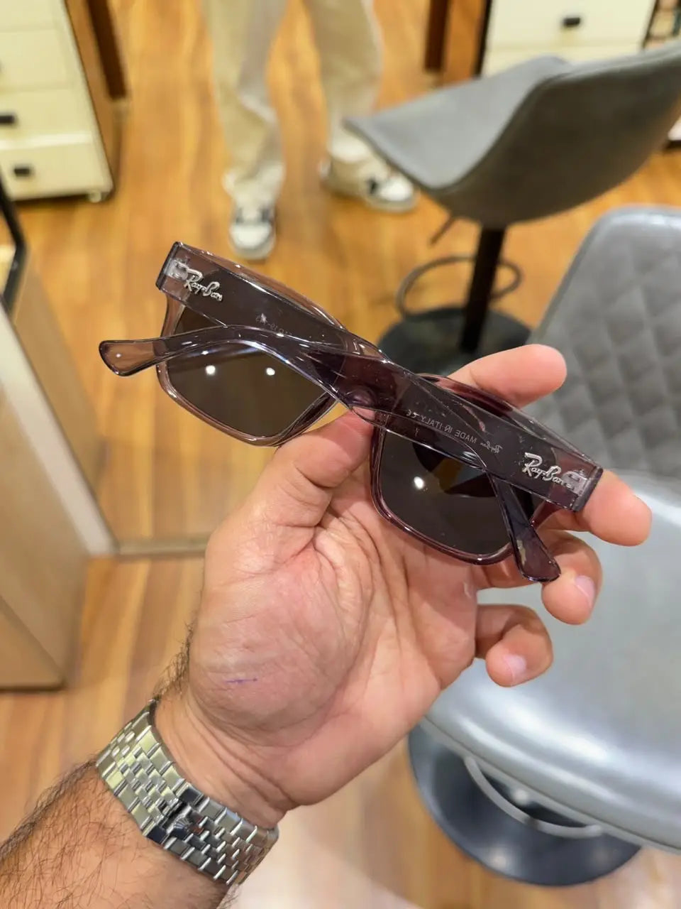 Rayban 7256 grey black