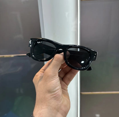 RayBan All Black Diamond Puffer Premium Shades 940