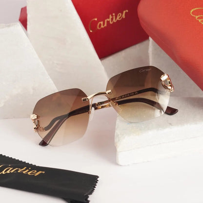 Cartier 8822 gold brown