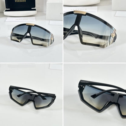 Versacce Black and Green Sunglasses