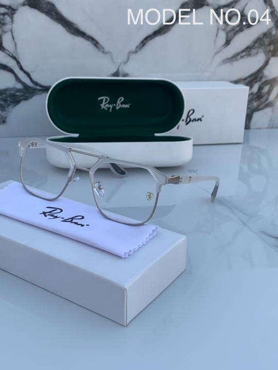 Raybann 04 white plano