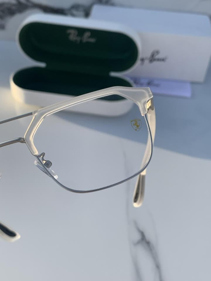 Raybann 04 white plano