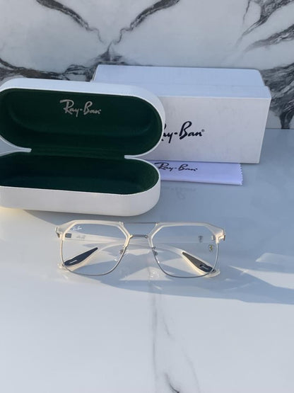 Raybann 04 white plano