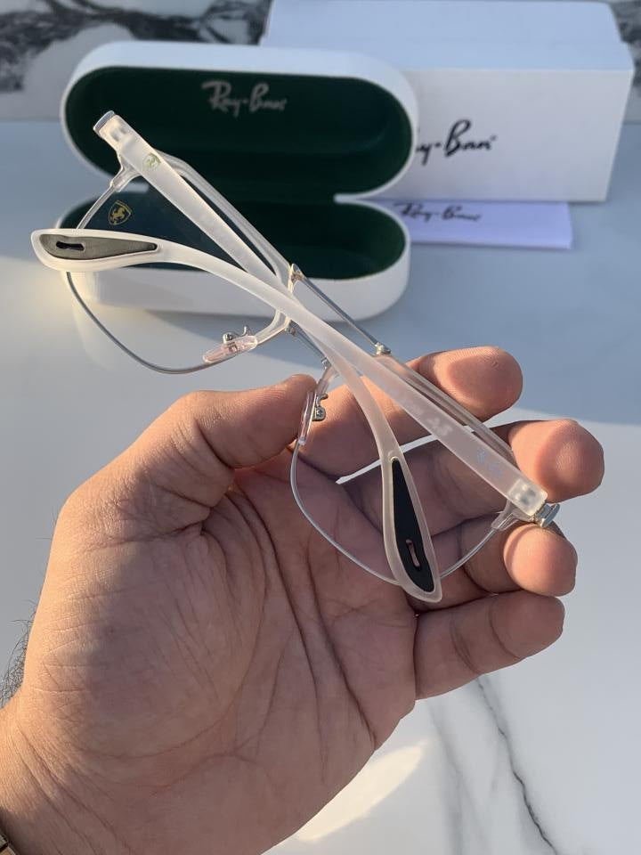 Raybann 04 white plano