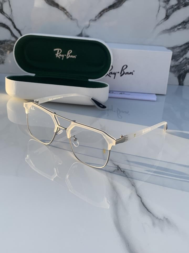 Raybann 04 white plano