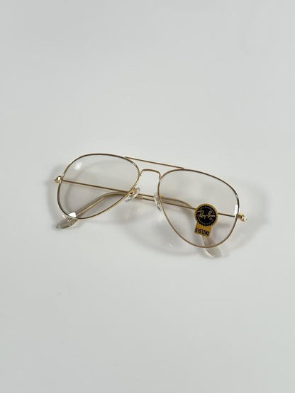 Rayban Aviator 3026 Gold Day Night Colour Changing