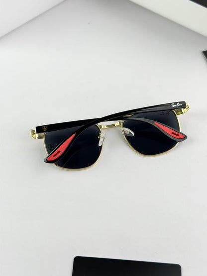 RAYBAN GOLD BLACK 03