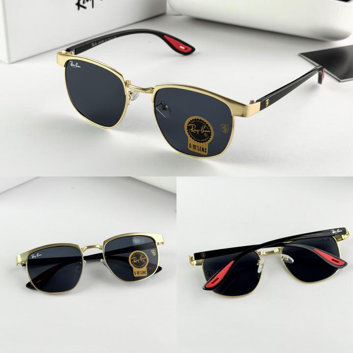 RAYBAN GOLD BLACK 03