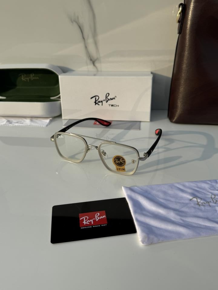 Raybann 06 white black plano