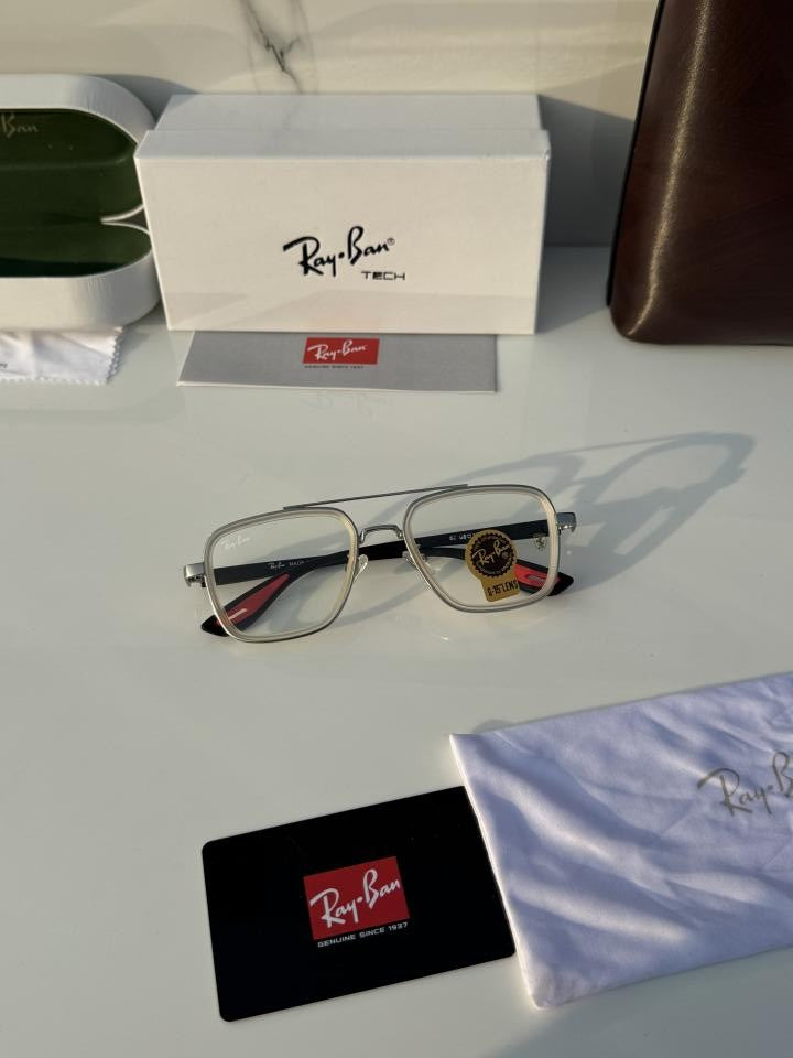 Raybann 06 white black plano
