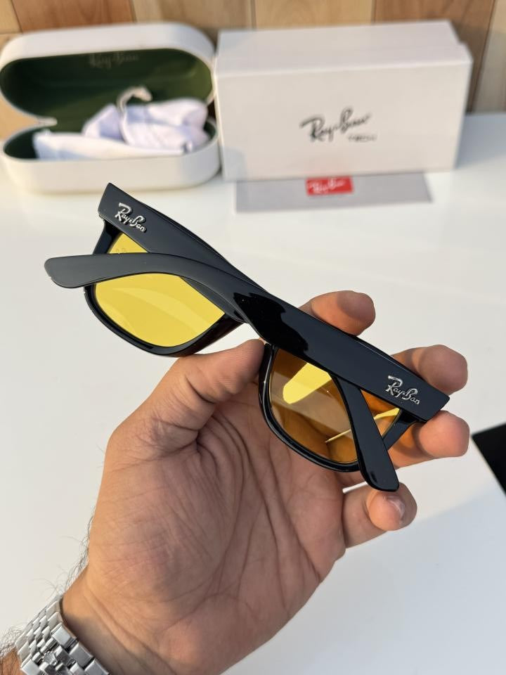 Rayban 0502 black yellow