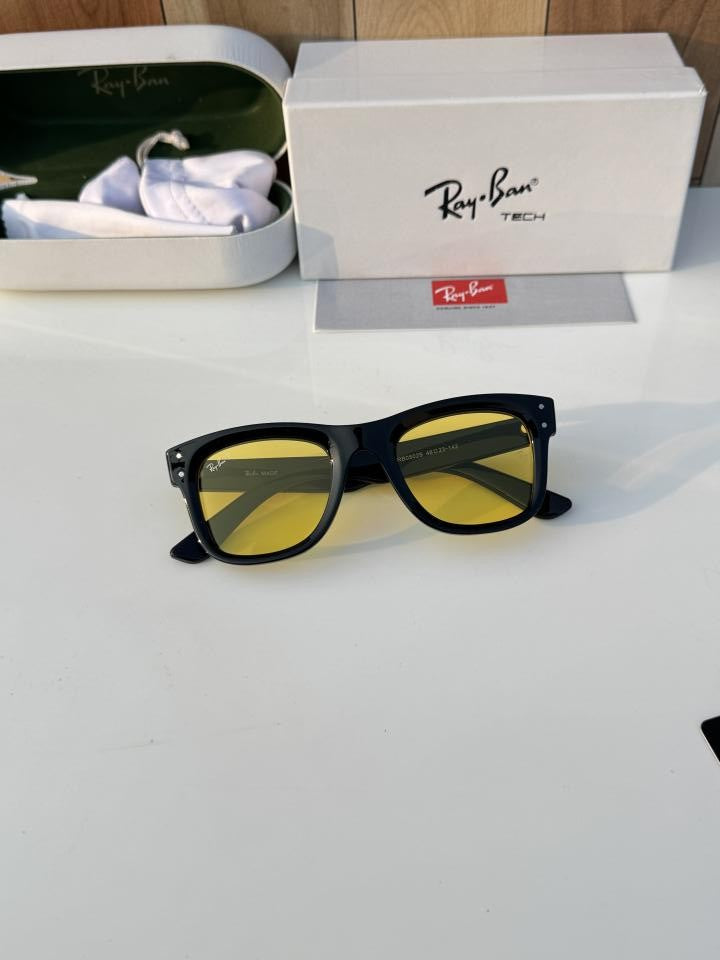 Rayban 0502 black yellow