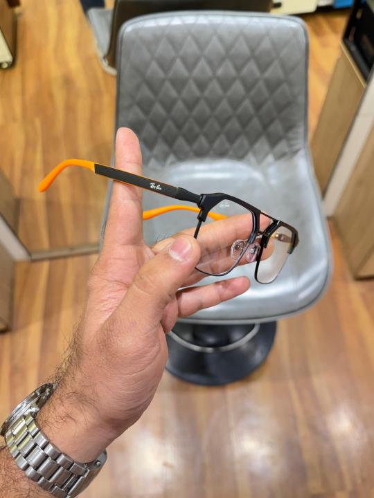 Raybann 04 black orange plano