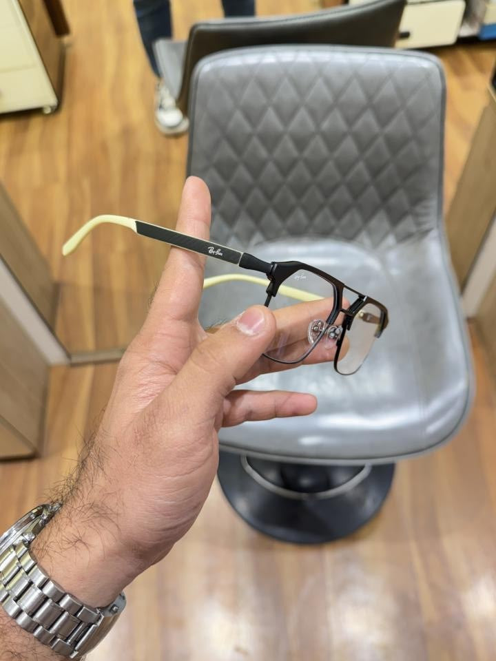 Raybann 04 black yellow plano