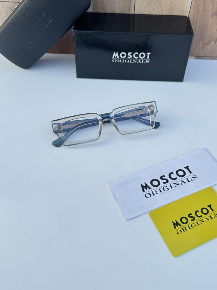 Moscot 1158 peach blue plano