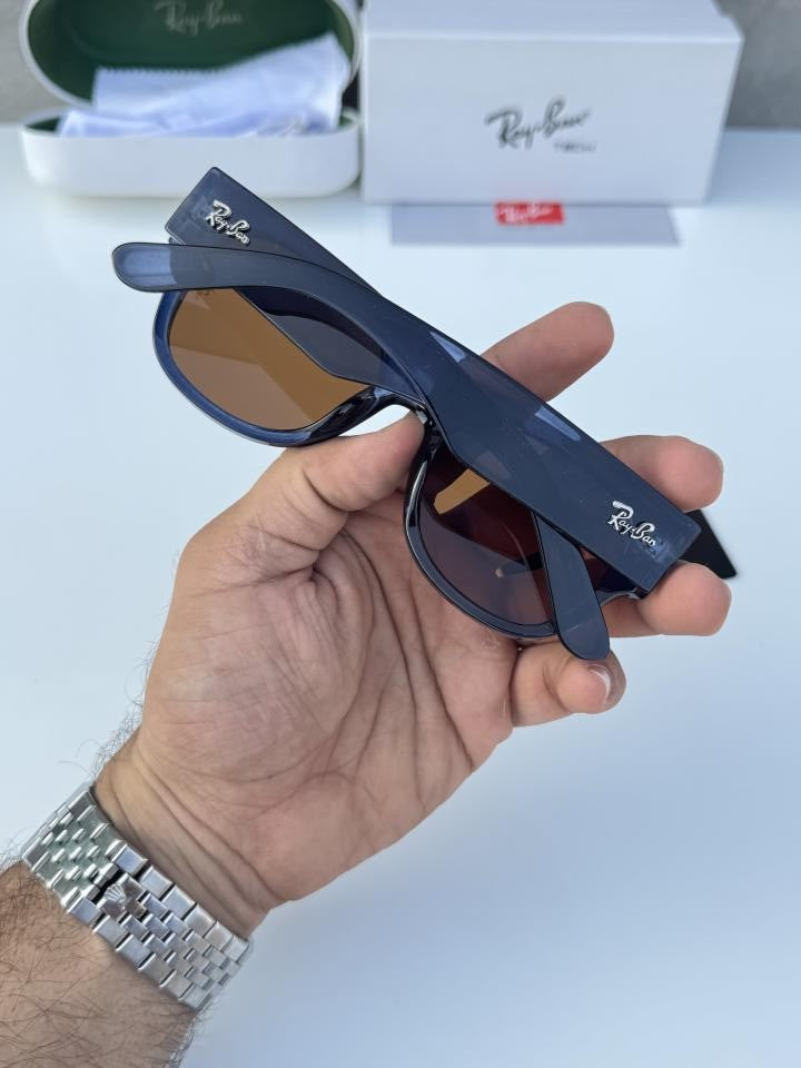 Raybann 0840 blue brown
