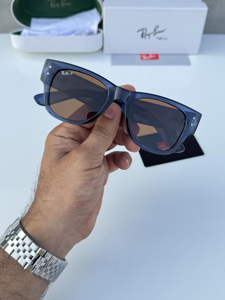 Raybann 0840 blue brown