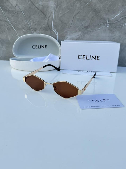 Celine 25056 gold brown