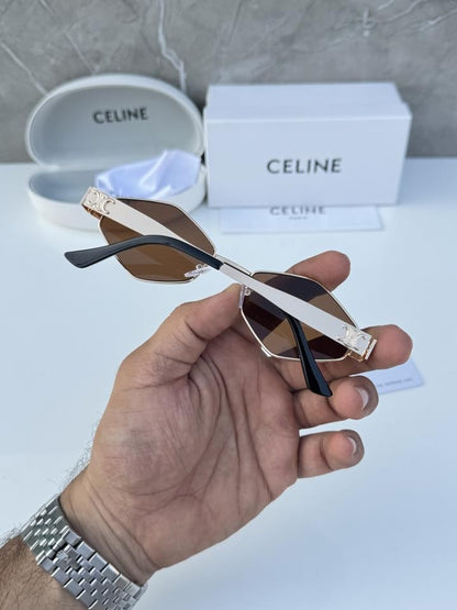 Celine 25056 gold brown