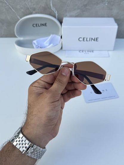 Celine 25056 gold brown