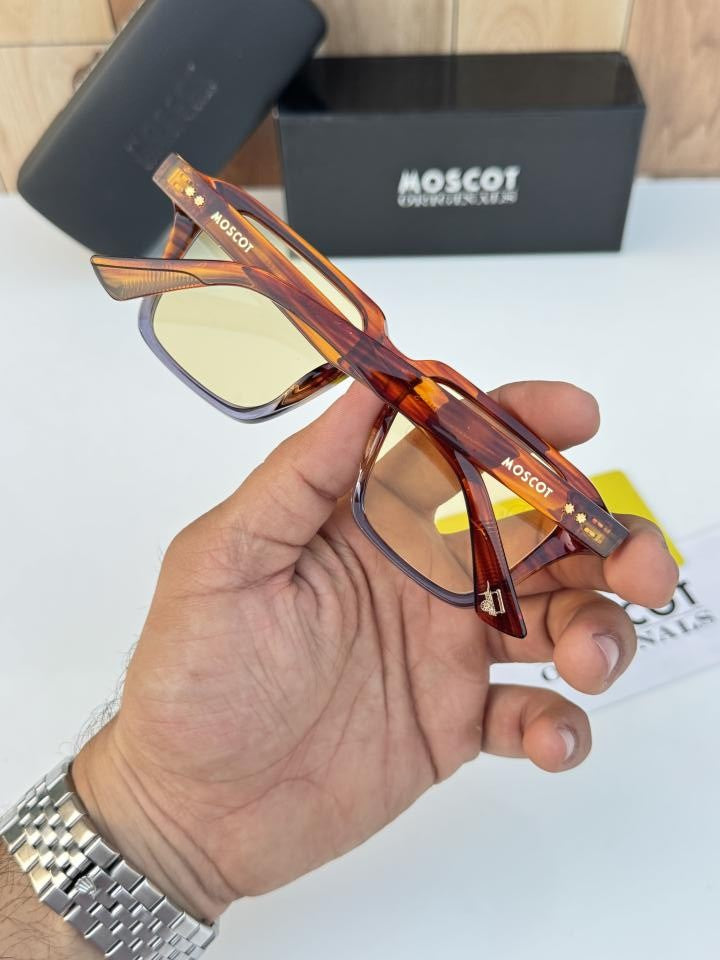 Moscot 580 wooden yellow