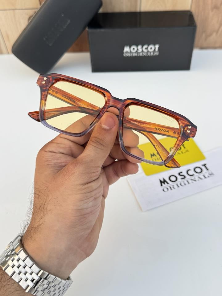 Moscot 580 wooden yellow