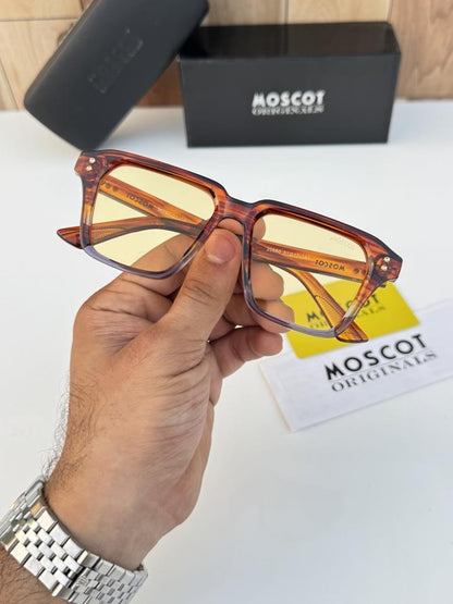 Moscot 580 wooden yellow