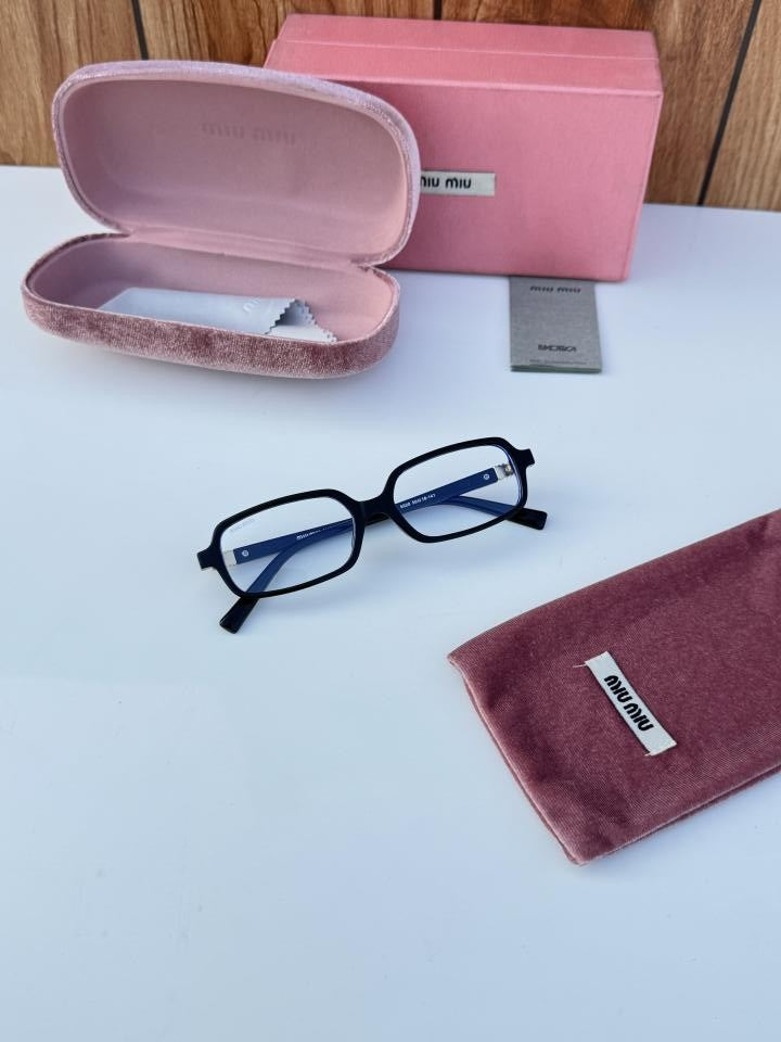Miu miu 5520 black gold plano