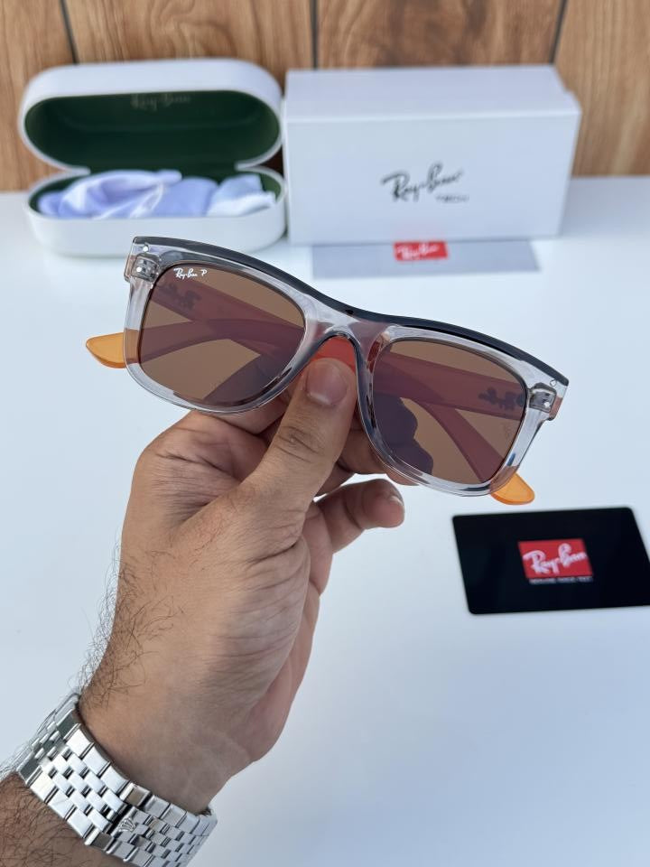 Raybann 0502 grey orange brown