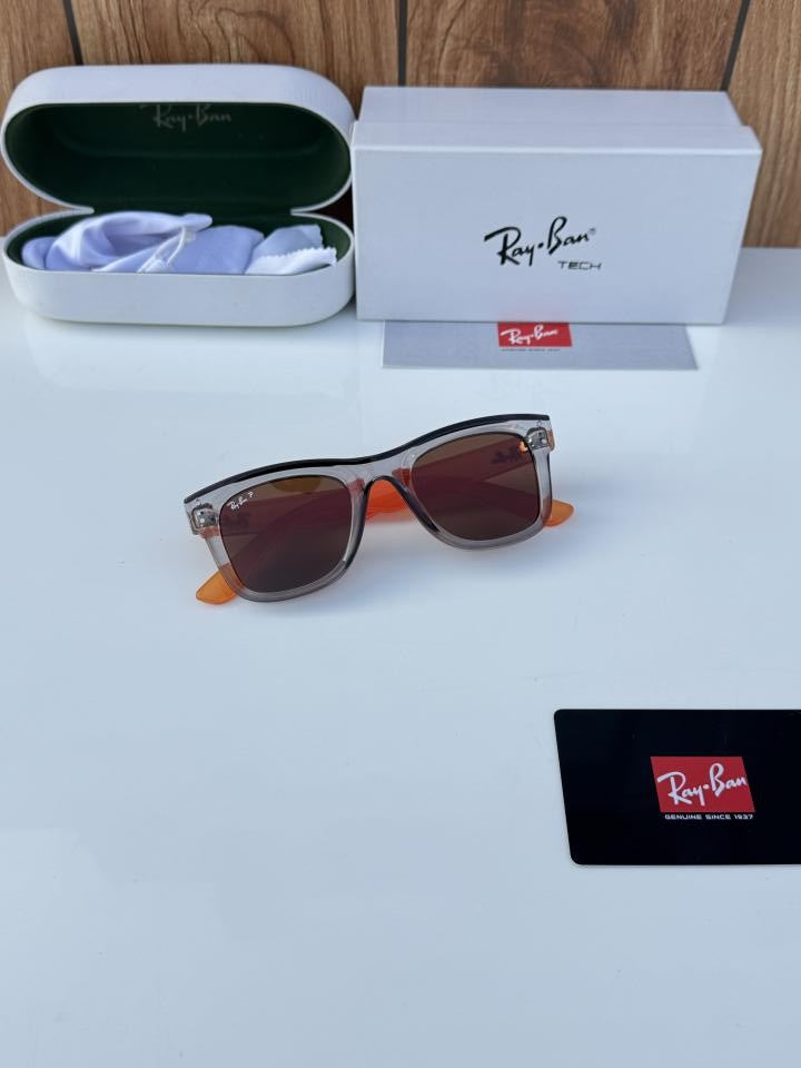 Raybann 0502 grey orange brown