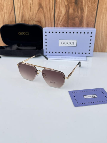 Gucci22080 gold brown shaded