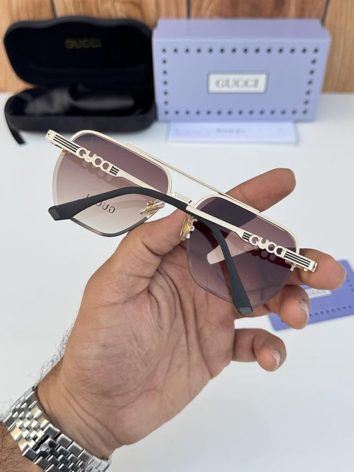 Gucci22080 gold brown shaded
