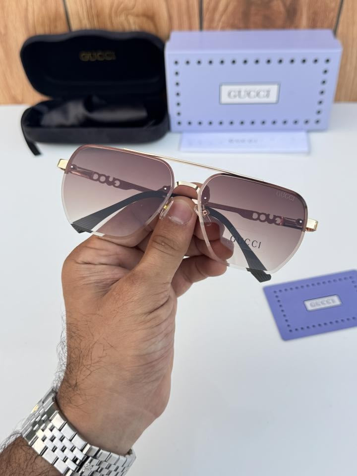 Gucci22080 gold brown shaded