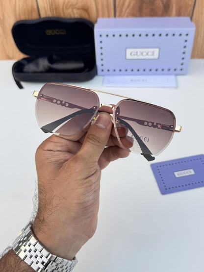 Gucci22080 gold brown shaded