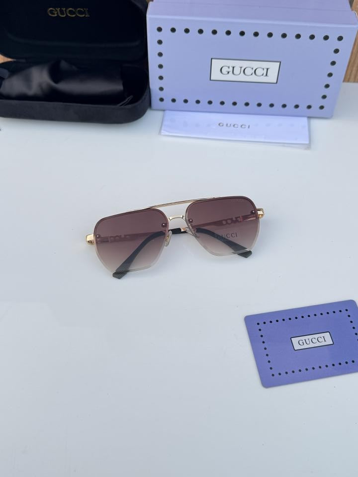 Gucci22080 gold brown shaded