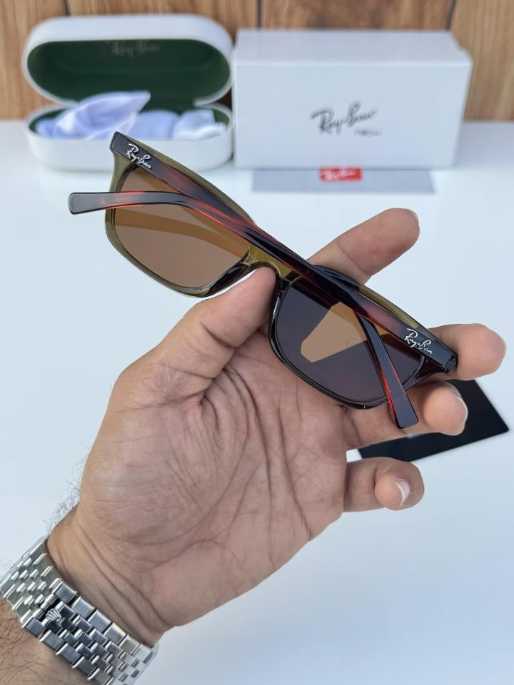 Raybann 4456 olive tiger brown